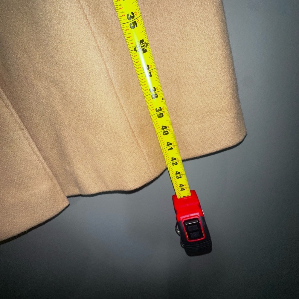 Women's Tan Hooded Coat - Picture 9 of 15